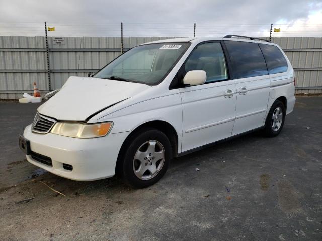 2HKRL18621H573970 - 2001 HONDA ODYSSEY EX WHITE photo 1