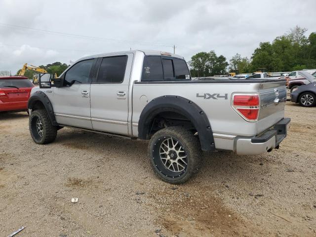 1FTFW1ET4DFA22555 - 2013 FORD F150 SUPERCREW SILVER photo 2