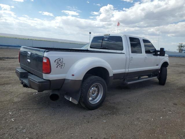 1FT8W4DT4FEC45621 - 2015 FORD F450 SUPER DUTY WHITE photo 3