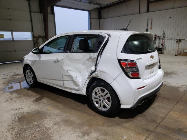 1G1JG6SB4K4130367 - 2019 CHEVROLET SONIC WHITE photo 2
