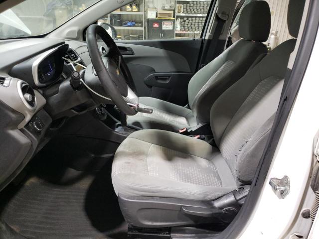1G1JG6SB4K4130367 - 2019 CHEVROLET SONIC WHITE photo 7
