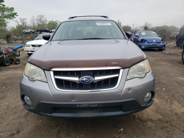 4S4BP61C787366973 - 2008 SUBARU OUTBACK 2.5I GRAY photo 5