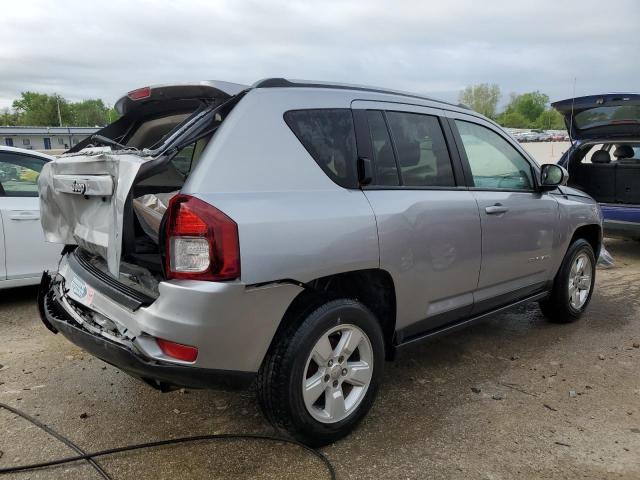 1C4NJCEAXGD789766 - 2016 JEEP COMPASS LATITUDE SILVER photo 3