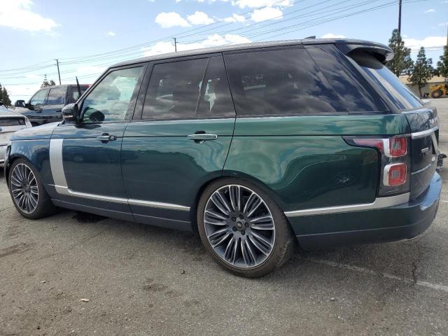 SALGV2SEXMA425822 - 2021 LAND ROVER RANGE ROVE AUTOBIOGRAPHY GREEN photo 2