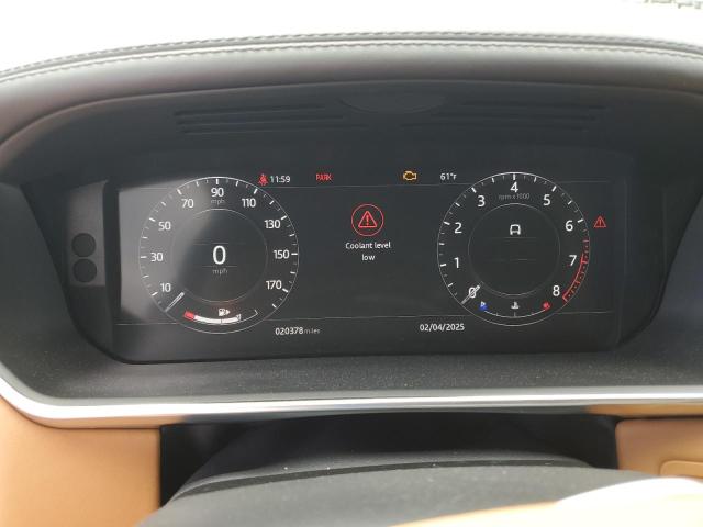 SALGV2SEXMA425822 - 2021 LAND ROVER RANGE ROVE AUTOBIOGRAPHY GREEN photo 9