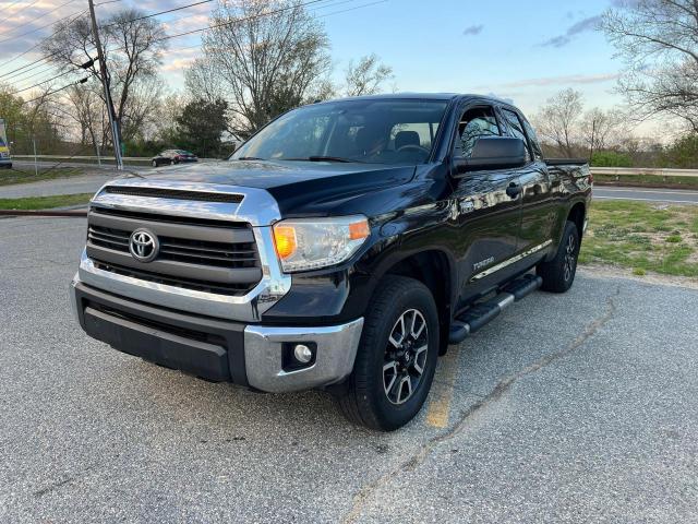 5TFUY5F16EX334779 - 2014 TOYOTA TUNDRA DOUBLE CAB SR/SR5 CHARCOAL photo 2
