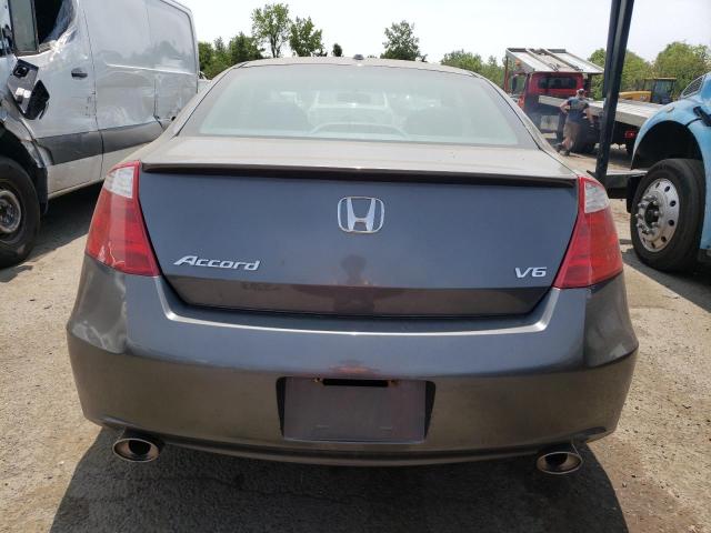 1HGCS2B85AA005245 - 2010 HONDA ACCORD EXL GRAY photo 6