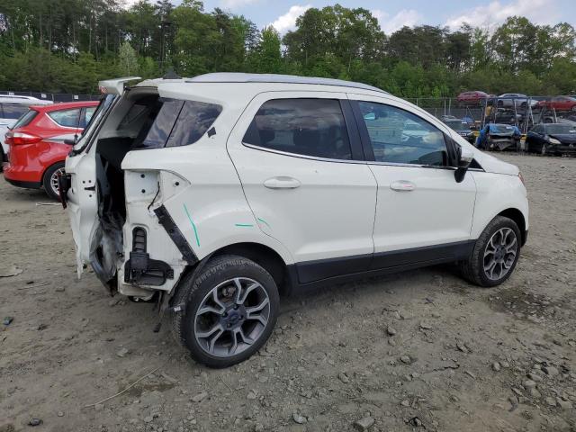 MAJ6S3KL7LC359027 - 2020 FORD ECOSPORT TITANIUM WHITE photo 3