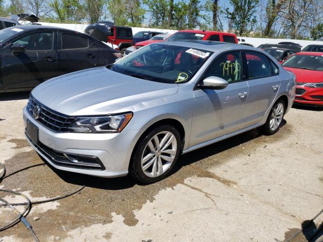 1VWLA7A34KC001288 - 2019 VOLKSWAGEN PASSAT WOLFSBURG SILVER photo 1