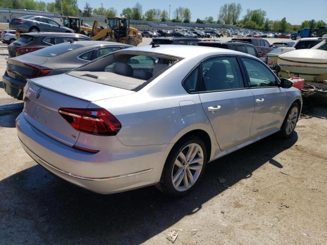 1VWLA7A34KC001288 - 2019 VOLKSWAGEN PASSAT WOLFSBURG SILVER photo 3