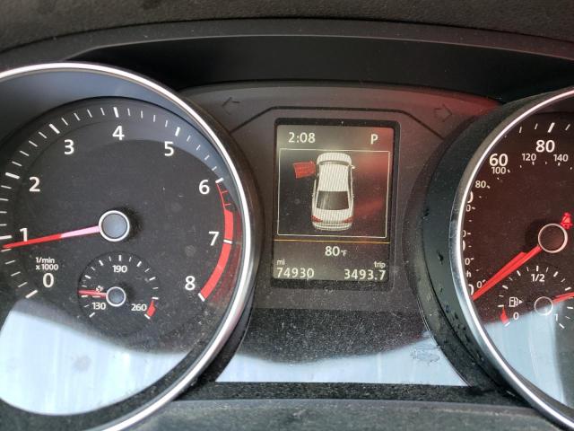 1VWLA7A34KC001288 - 2019 VOLKSWAGEN PASSAT WOLFSBURG SILVER photo 9