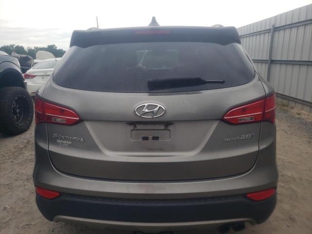 5XYZU3LA3DG124474 - 2013 HYUNDAI SANTA FE S GRAY photo 6