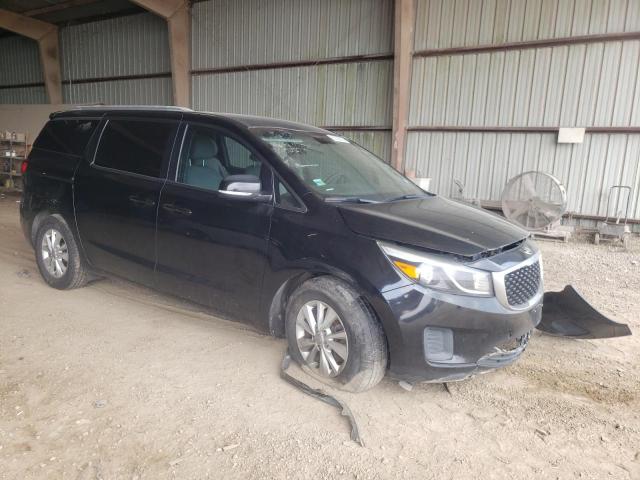 KNDMB5C16G6133009 - 2016 KIA SEDONA LX BLACK photo 4