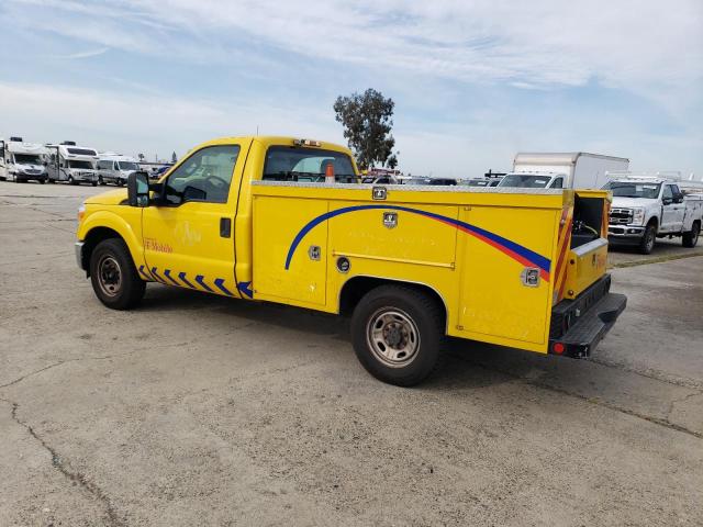 1FDBF2A61GEA61145 - 2016 FORD F250 SUPER DUTY YELLOW photo 2