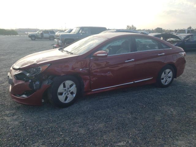 KMHEC4A46CA033651 - 2012 HYUNDAI SONATA HYBRID RED photo 1