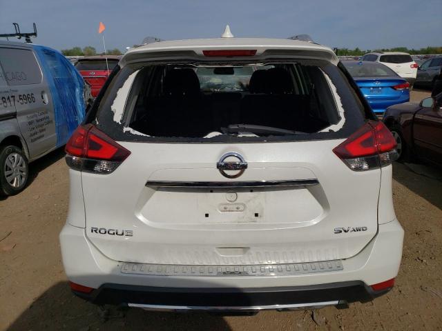 KNMAT2MV4HP587450 - 2017 NISSAN ROGUE S WHITE photo 6