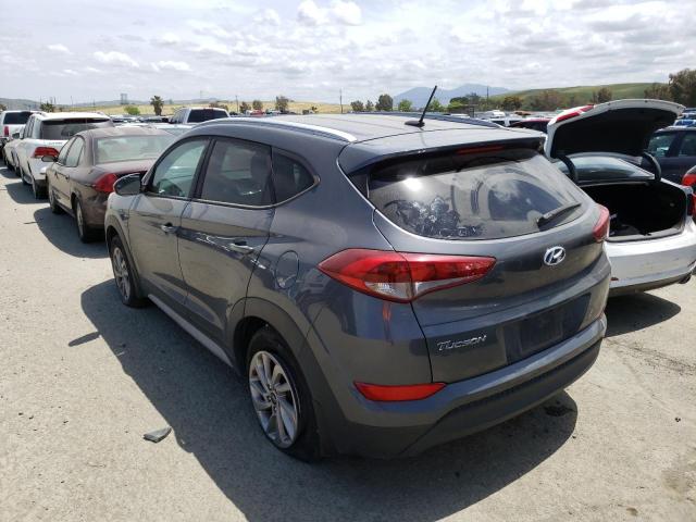 KM8J33A49HU463527 - 2017 HYUNDAI TUCSON LIMITED GRAY photo 2