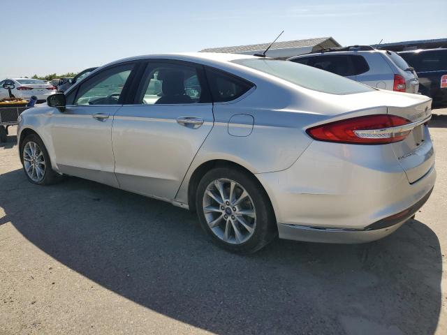 3FA6P0LU1HR323513 - 2017 FORD FUSION SE HYBRID SILVER photo 2