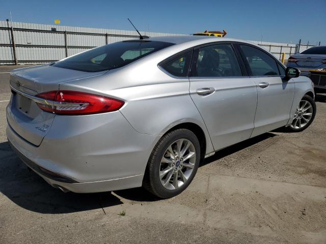 3FA6P0LU1HR323513 - 2017 FORD FUSION SE HYBRID SILVER photo 3