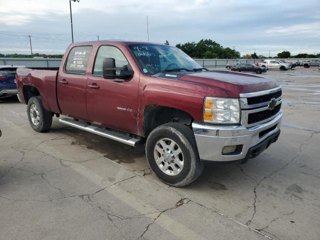 1GC4K1E87EF192375 - 2014 CHEVROLET SILVERADO K3500 LTZ BURGUNDY photo 4