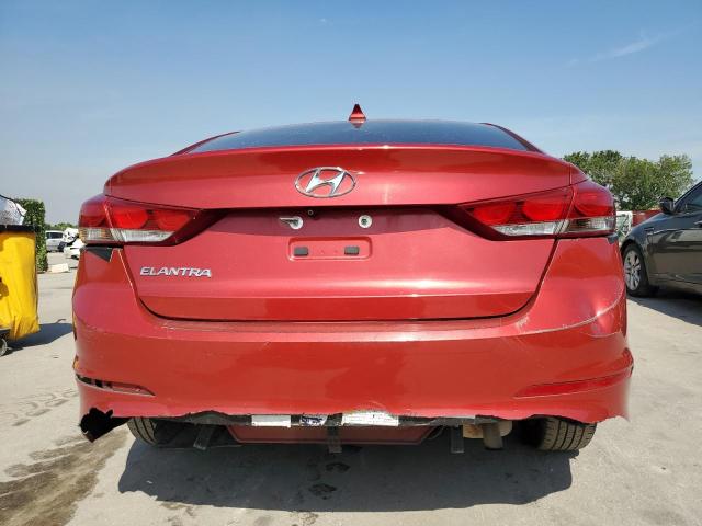 5NPD84LF7HH169898 - 2017 HYUNDAI ELANTRA SE RED photo 6