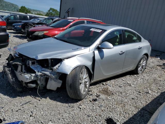 2G4GN5EX9E9250199 - 2014 BUICK REGAL PREMIUM SILVER photo 1