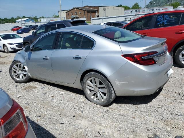 2G4GN5EX9E9250199 - 2014 BUICK REGAL PREMIUM SILVER photo 2