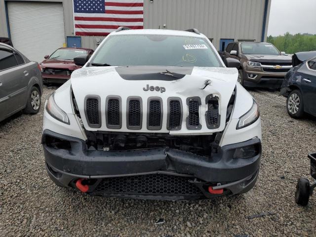 1C4PJMBS8EW171097 - 2014 JEEP CHEROKEE TRAILHAWK WHITE photo 5