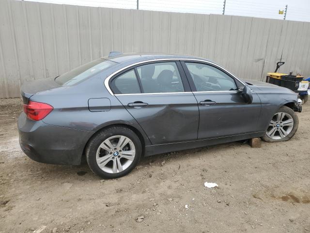 WBA8B9G51HNU50156 - 2017 BMW 330 I ნაცრისფერი ფოტო 3