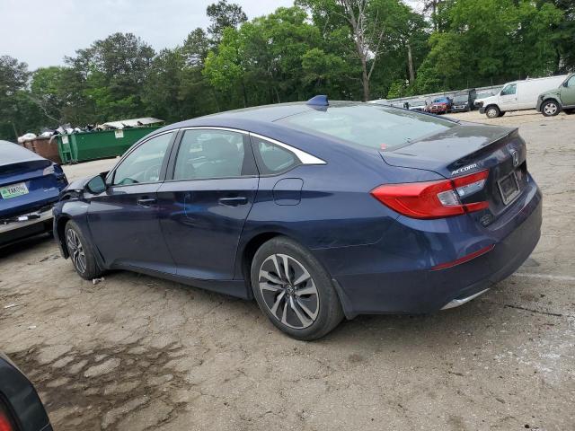 1HGCV3F17JA009484 - 2018 HONDA ACCORD HYBRID BLUE photo 2