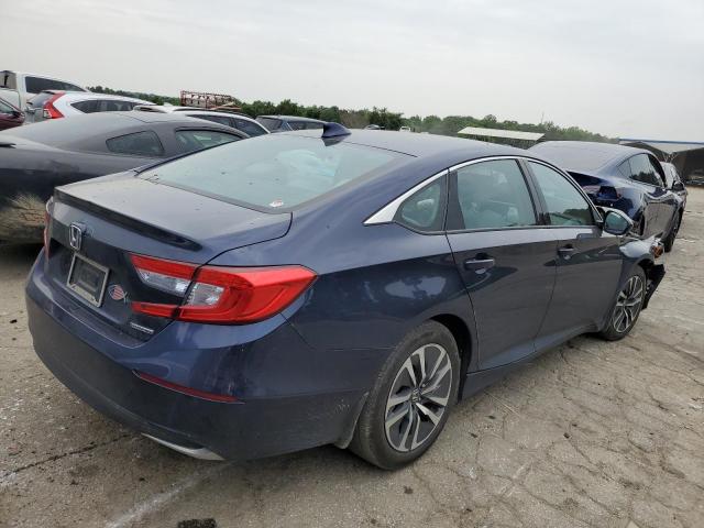 1HGCV3F17JA009484 - 2018 HONDA ACCORD HYBRID BLUE photo 3