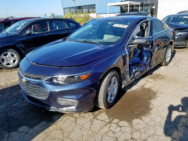 1G1ZB5ST1HF220500 - 2017 CHEVROLET MALIBU LS  photo 2