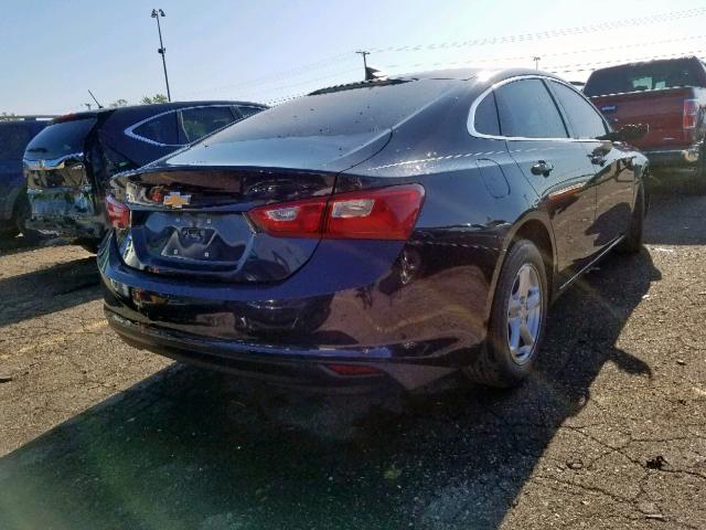 1G1ZB5ST1HF220500 - 2017 CHEVROLET MALIBU LS  photo 4