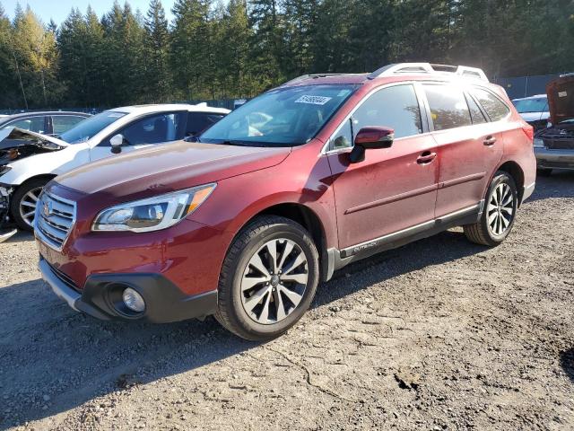 4S4BSANC0G3220223 - 2016 SUBARU OUTBACK 2.5I LIMITED RED photo 1