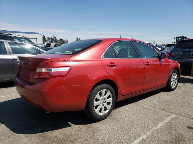 4T1BE46K67U082227 - 2007 TOYOTA CAMRY CE RED photo 3