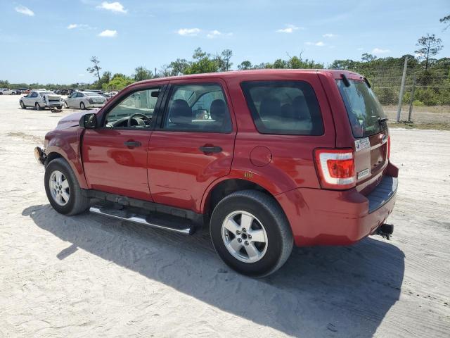 1FMCU0C72AKD31013 - 2010 FORD ESCAPE XLS RED photo 2