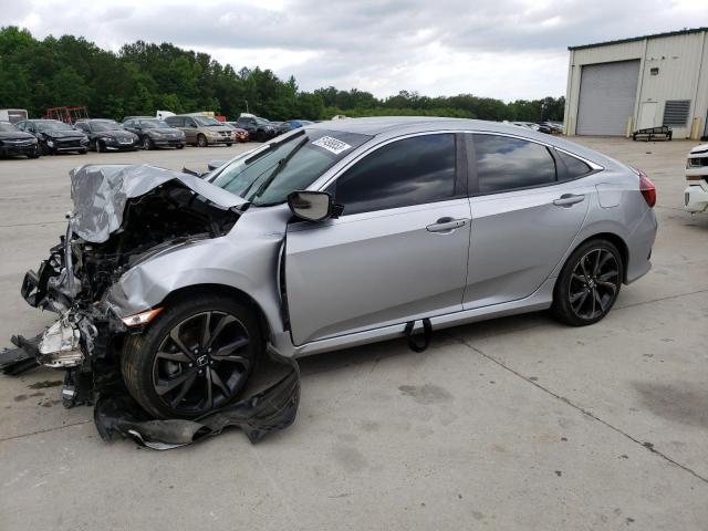 2HGFC2F82LH589922 - 2020 HONDA CIVIC SPORT 银色 照片 1