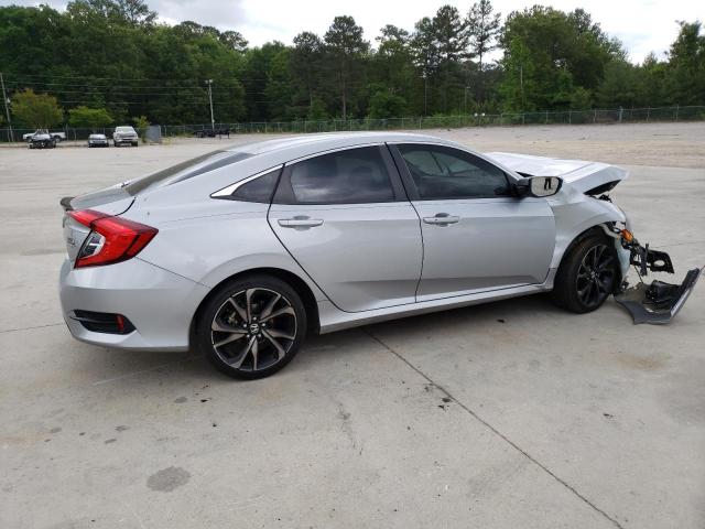 2HGFC2F82LH589922 - 2020 HONDA CIVIC SPORT 银色 照片 3