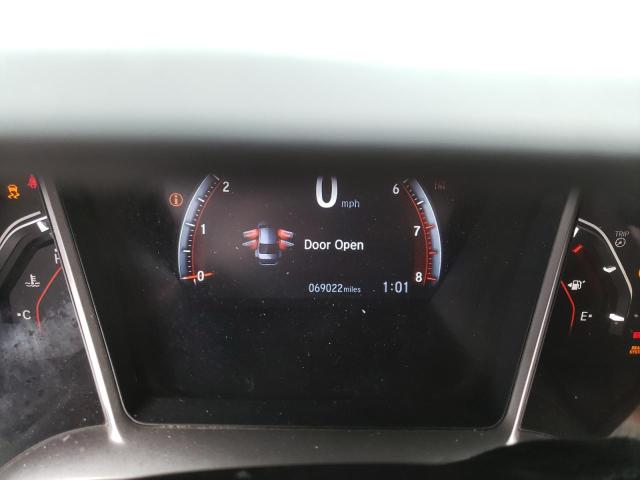 2HGFC2F82LH589922 - 2020 HONDA CIVIC SPORT 银色 照片 9