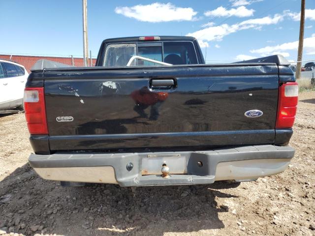 1FTYR14U81TA71023 - 2001 FORD RANGER SUPER CAB BLACK photo 6