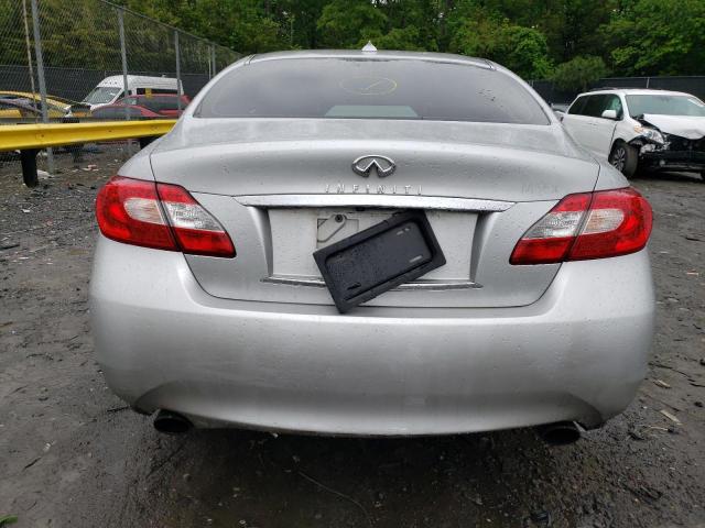 JN1AY1AR5CM580233 - 2012 INFINITI M56 X SILVER photo 6