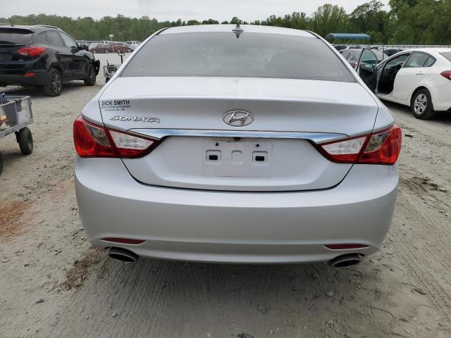 5NPEC4AC5DH796444 - 2013 HYUNDAI SONATA SE SILVER photo 6