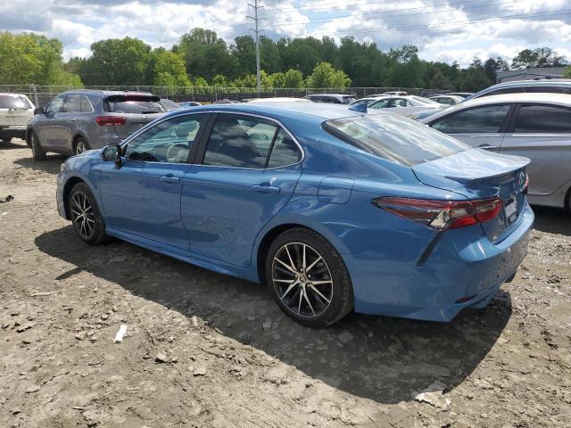 4T1S11AK7PU148320 - 2023 TOYOTA CAMRY SE NIGHT SHADE BLUE photo 2
