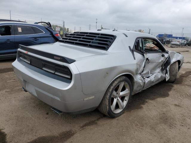 2B3LJ74W59H579188 - 2009 DODGE CHALLENGER SRT-8 SILVER photo 3