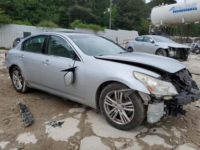 JN1DV6AP4BM830397 - 2011 INFINITI G25 BASE SILVER photo 4