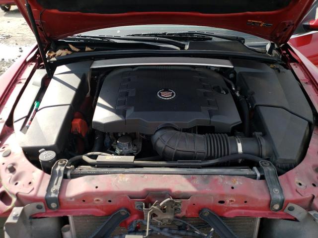 1G6DL5ED1B0166339 - 2011 CADILLAC CTS PERFORMANCE COLLECTION Красный фото 11