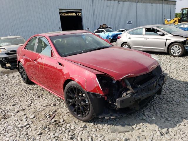 1G6DL5ED1B0166339 - 2011 CADILLAC CTS PERFORMANCE COLLECTION RED photo 4