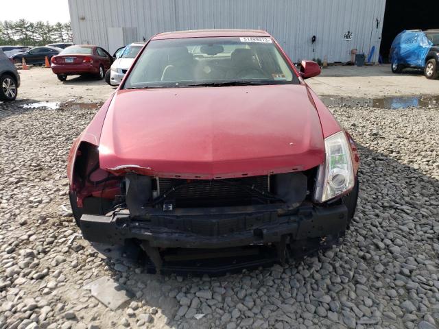 1G6DL5ED1B0166339 - 2011 CADILLAC CTS PERFORMANCE COLLECTION RED photo 5