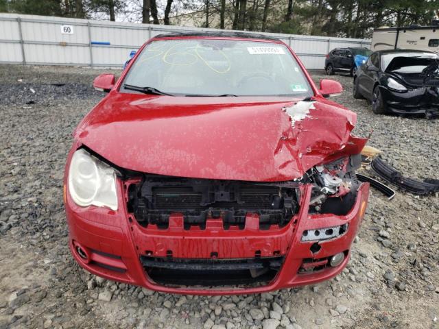WVWFA71F18V015706 - 2008 VOLKSWAGEN EOS LUX 红色 照片 5