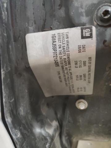 1G8AJ55F97Z134565 - 2007 SATURN ION LEVEL 2 SILVER photo 12